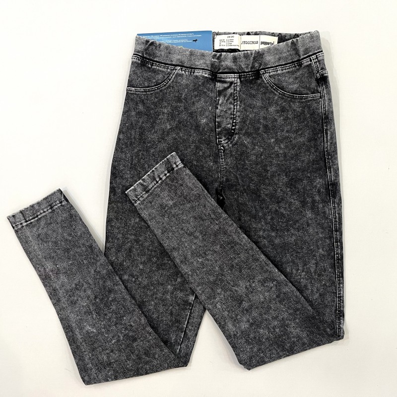 شلوار جین کشی ذغالی پپرتز kids