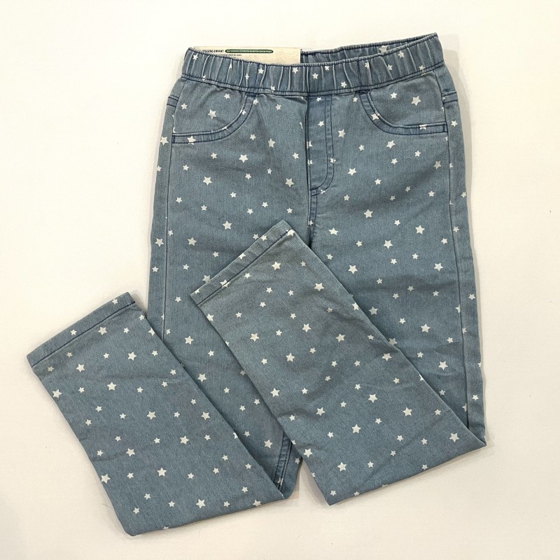 شلوار جین کمر کش آبی ستاره لوپیلو kids
