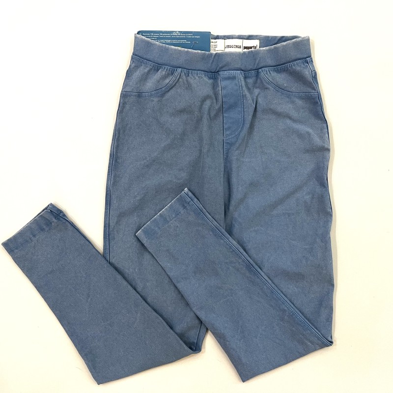 شلوار جین کشی آبی روشن پپرتز kids