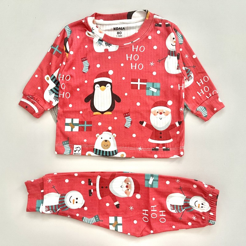 ست بلوز شلوار راحتی ریلی کریسمس kids