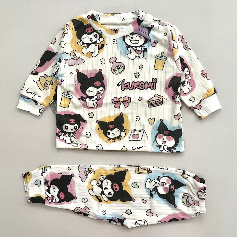 ست بلوز شلوار راحتی ریلی کرومی kids