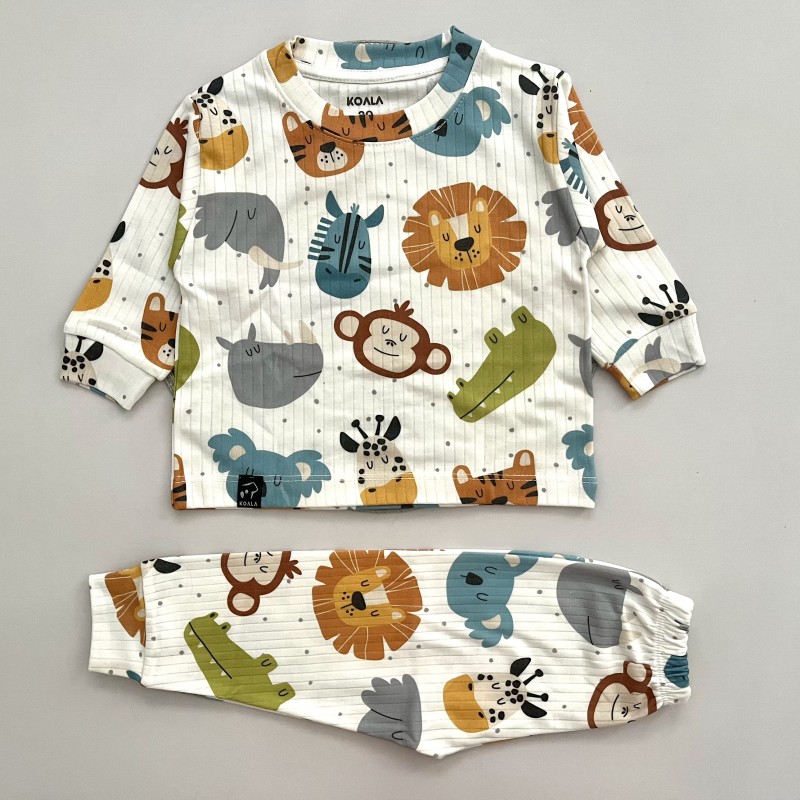 ست بلوز شلوار راحتی ریلی جنگل kids