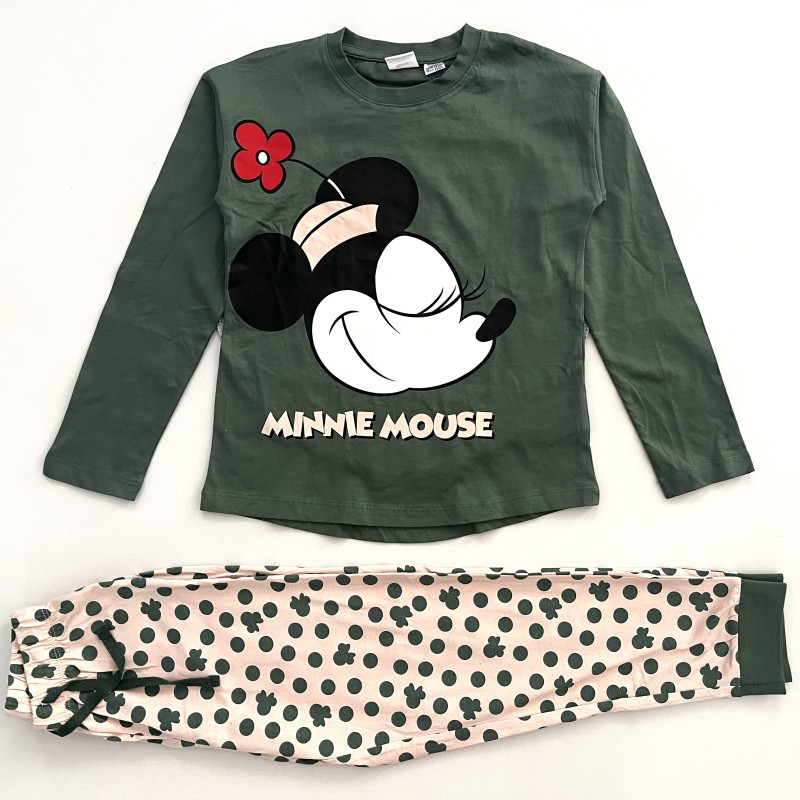 بلوز و شلوار میکی موس سبز kids
