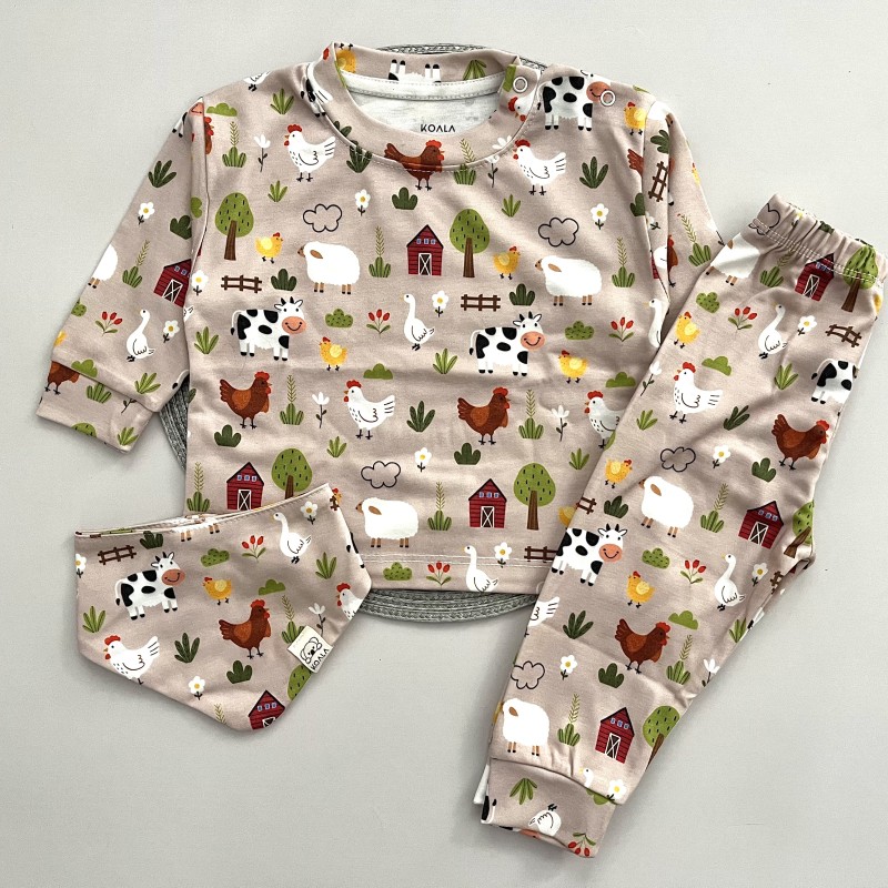 ست بلوز و شلوار مزرعه KOALA