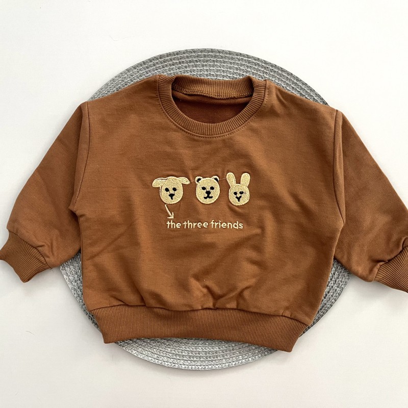 بلوز دورس دوستان قهوه ای AMIN