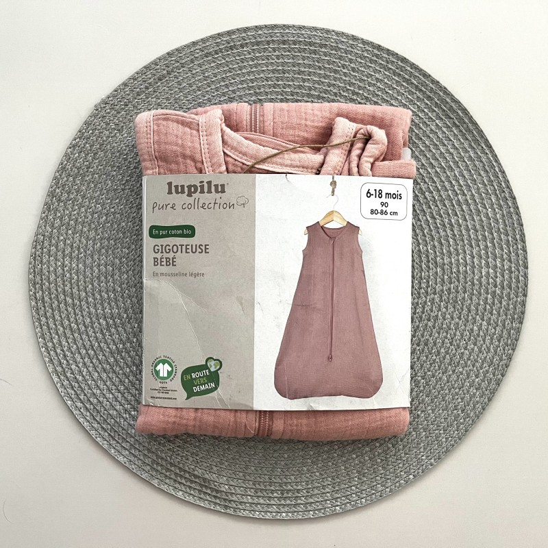 کیسه خواب موسلین صورتی لوپیلو