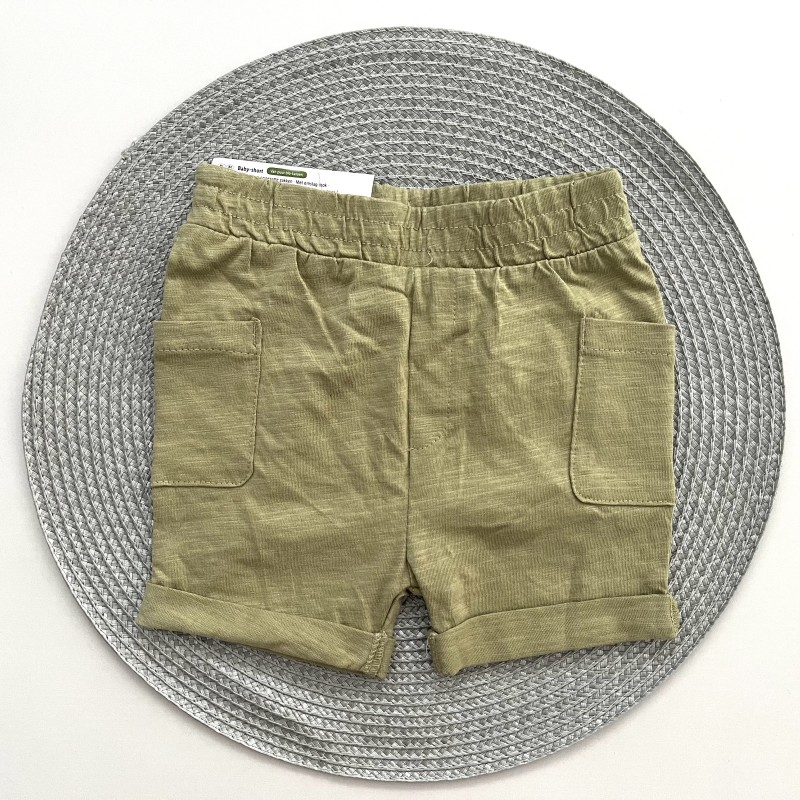 شلوارک جیبدار سبز روشن لوپیلو