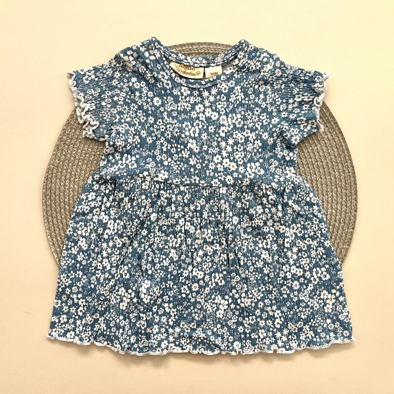 پیراهن آبی گل گلی لوپیلو