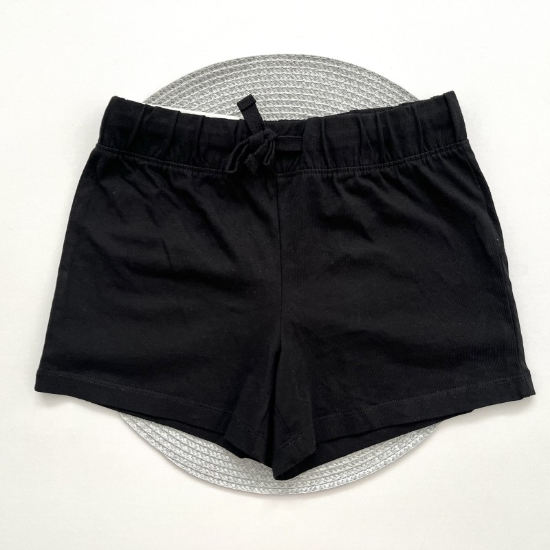 شلوارک مشکی ساده پپرتز kids