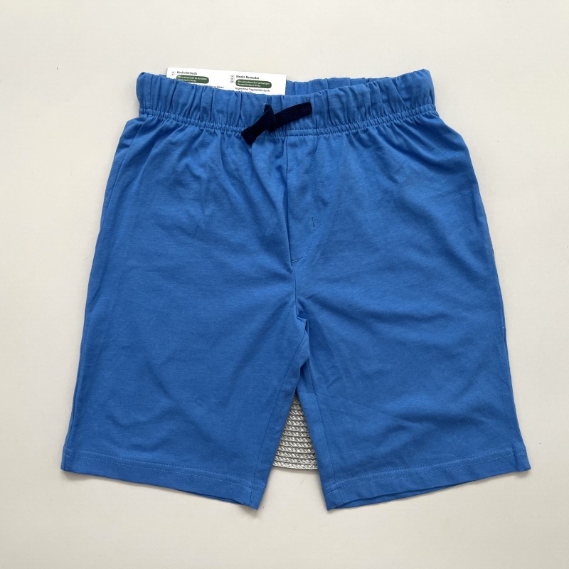 شلوارک آبی بند سرمه ای پپرتز kids