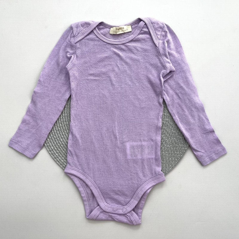 بادی آستین بلند سوزنی یاسی لوپیلو