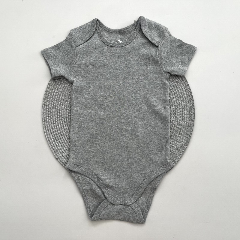 بادی آستین کوتاه طوسی