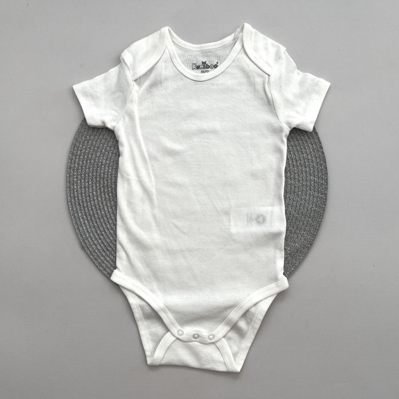 بادی آستین کوتاه شیری