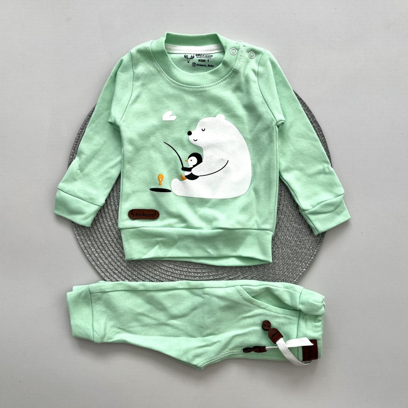 بلوز  شلوار خرس ماهیگیر چیاکو