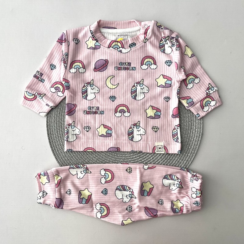 ست بلوز و شلوار راحتی ریلی یونیکورن KOALA