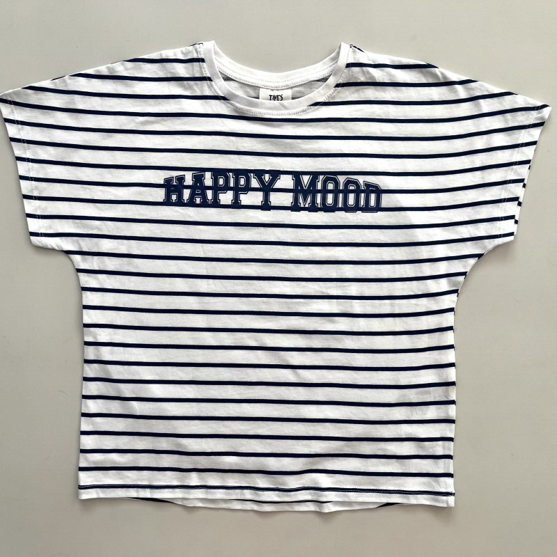 تیشرت happy mood راه راه kids