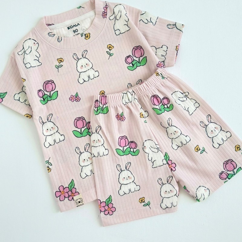 ست تیشرت شلوارک ریلی خرگوش kids