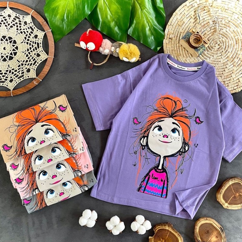 تیشرت دخترک پوشانو kids