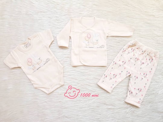 ست 3 تکه طرح خرگوش بادکنک آرین