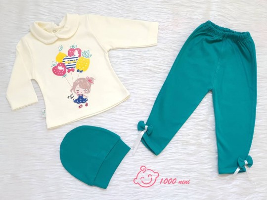 ست 3 تکه طرح میوه