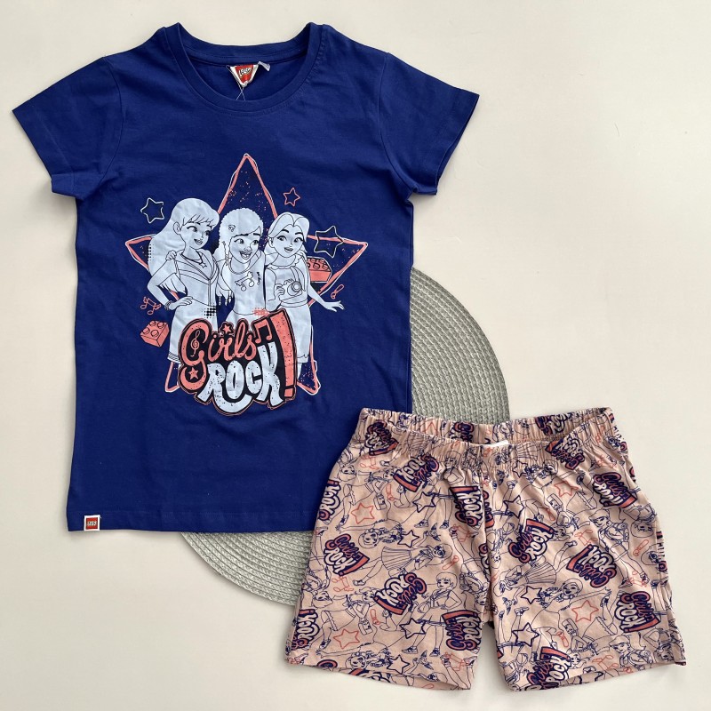 تیشرت شلوارک Girls Rock دخترانه