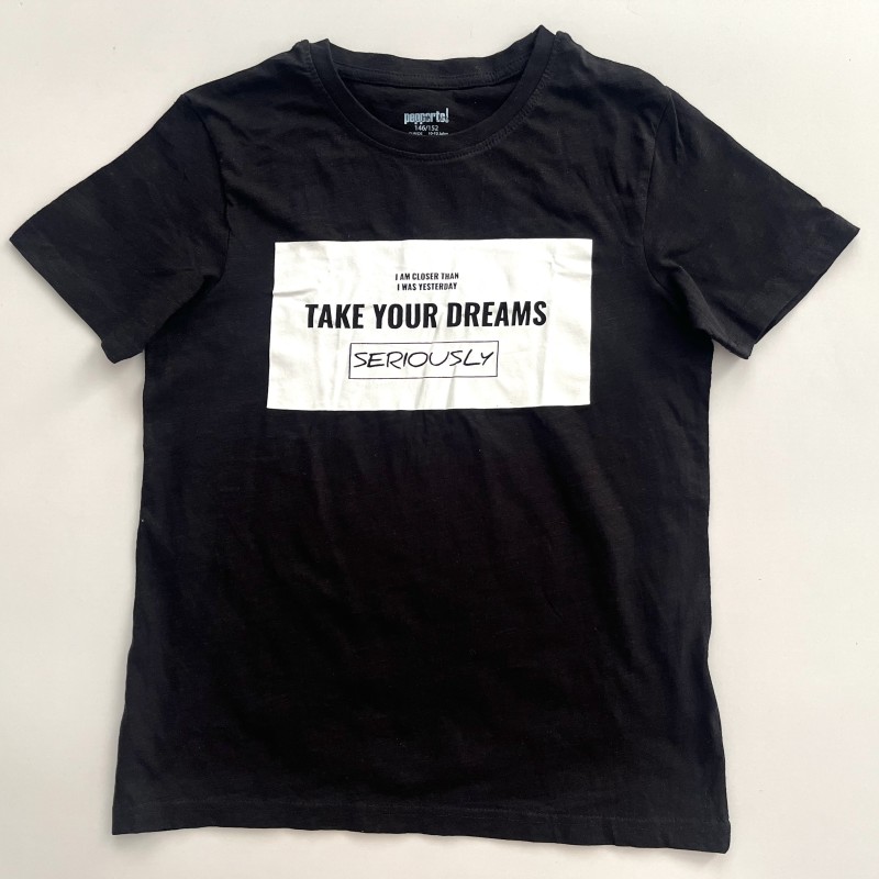 تیشرت مشکی dreams پپرتز kids
