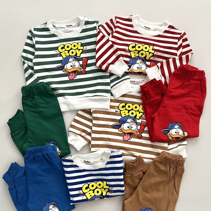 بلوز شلوار دورس اقتصادی اردک kids