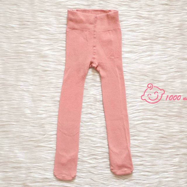 جوراب شلواری نخی صورتی لوپیلو