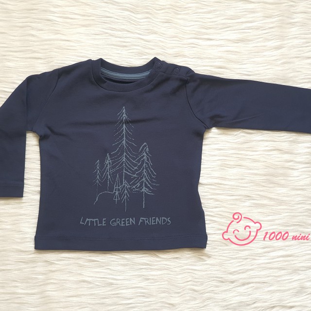 تیشرت آستین بلند طرح کاج نخی لوپیلو