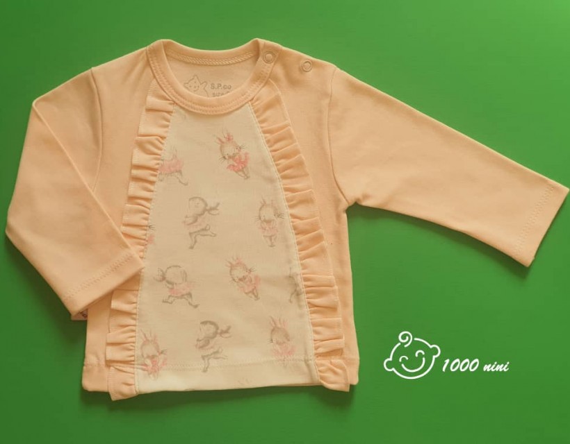 پیراهن آستین بلند طرح پارادایس اسپیکو