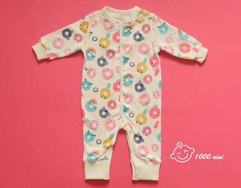 سرهمی طرح دونات ایندیگو