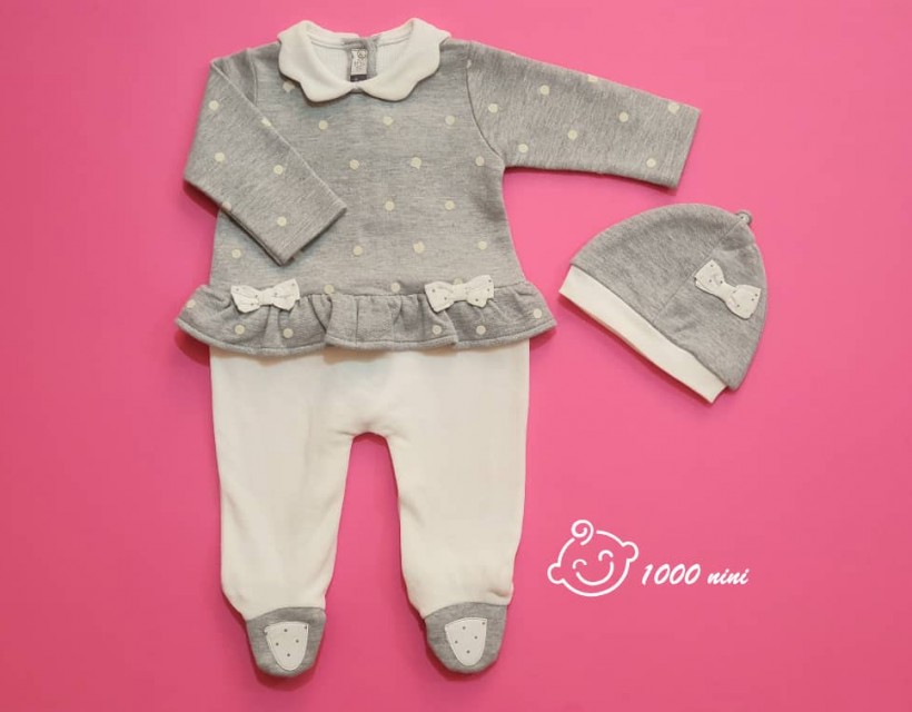 سرهمی 2 تکه چین دار فلوک ایندگو 29745