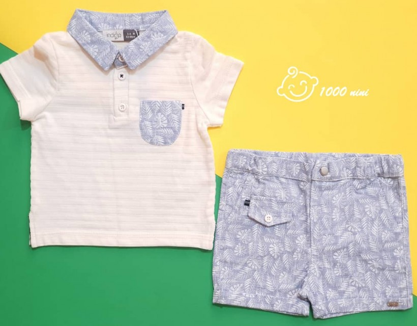 ست 2 تکه پسرانه ایندیگو 19764