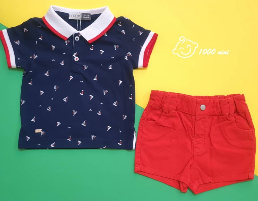 ست 2 تکه پسرانه ایندیگو 19741