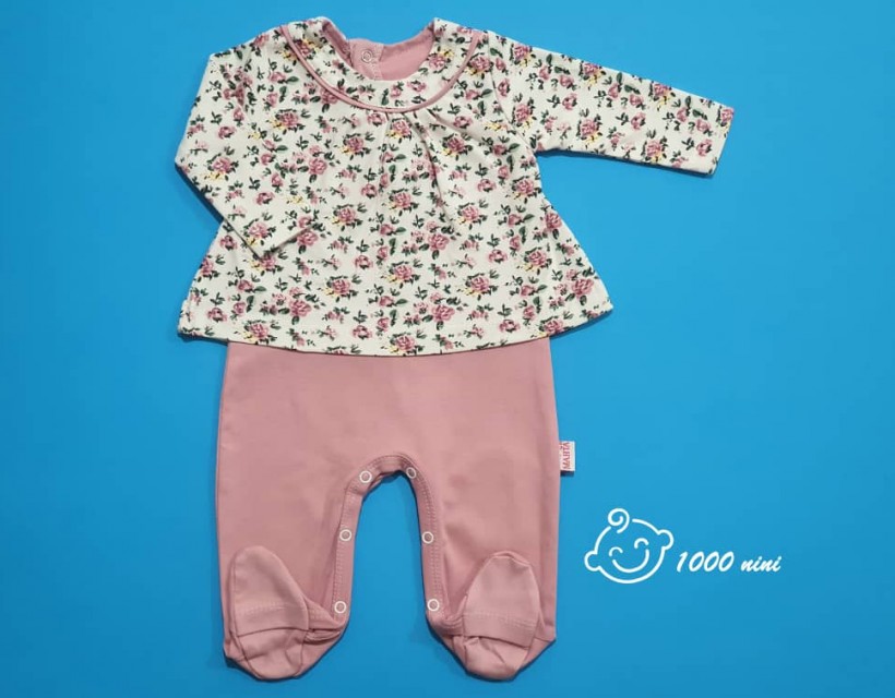 سرهمی طرح گل مهتابیبی 3479