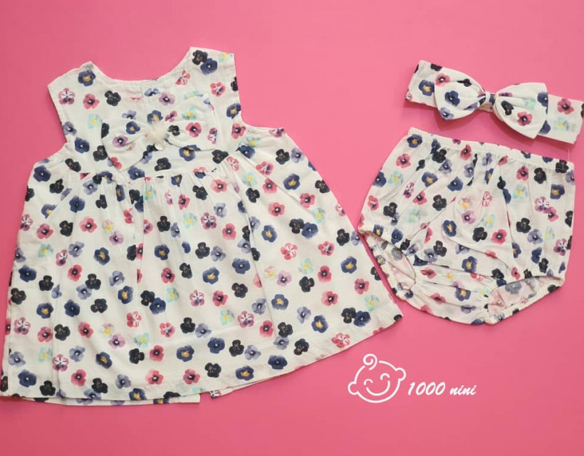 ست سارافون شورت ایندیگو 19788