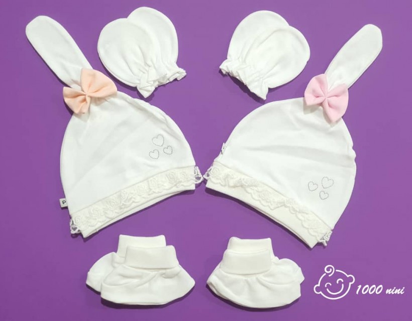 ست کلاه بیمارستانی پاپو کد 07