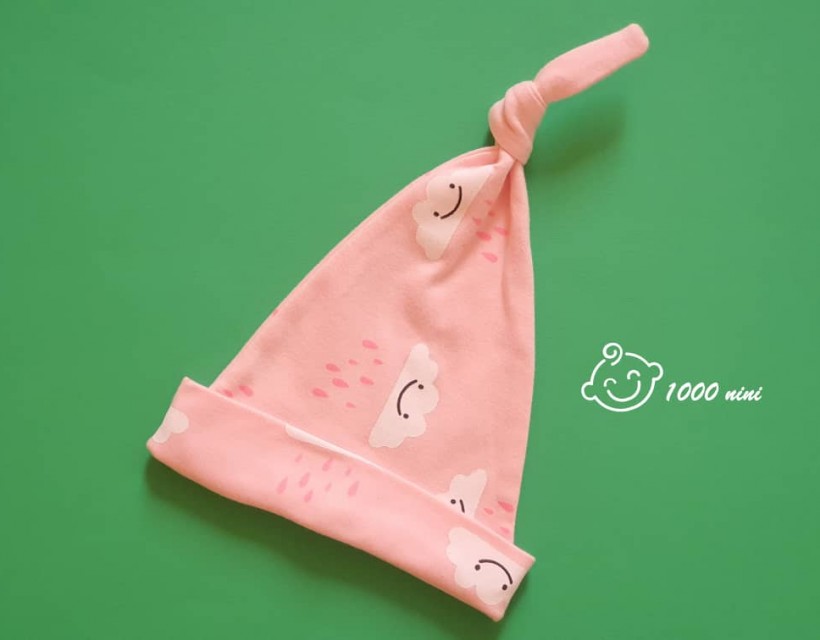 کلاه شیطونی آسمان صورتی ماوی کد 09