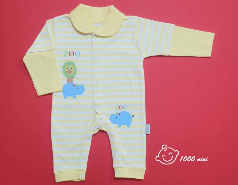 سرهمی طرح باغ وحش لیمویی کوکالو