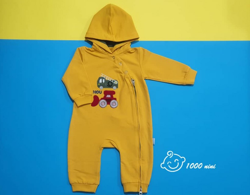 سرهمی زرد کلاهدار دورس طرح لودر 3427