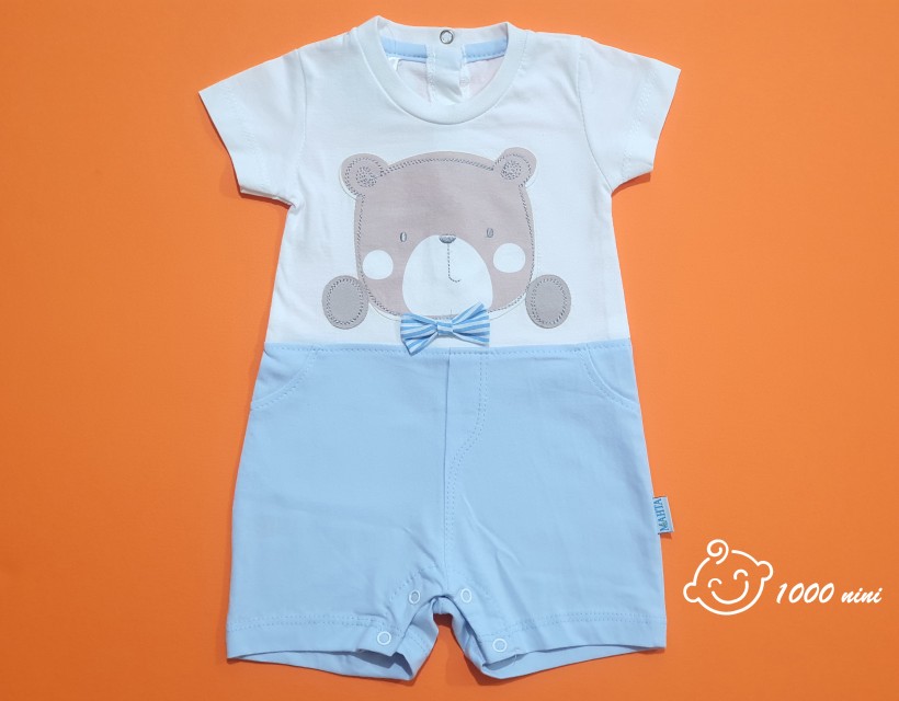 رامپر خرس پسرانه مهتابیبی 3552