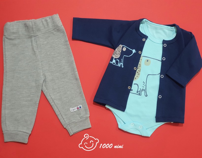 ست 3 تکه طرح هاپو لایت 332