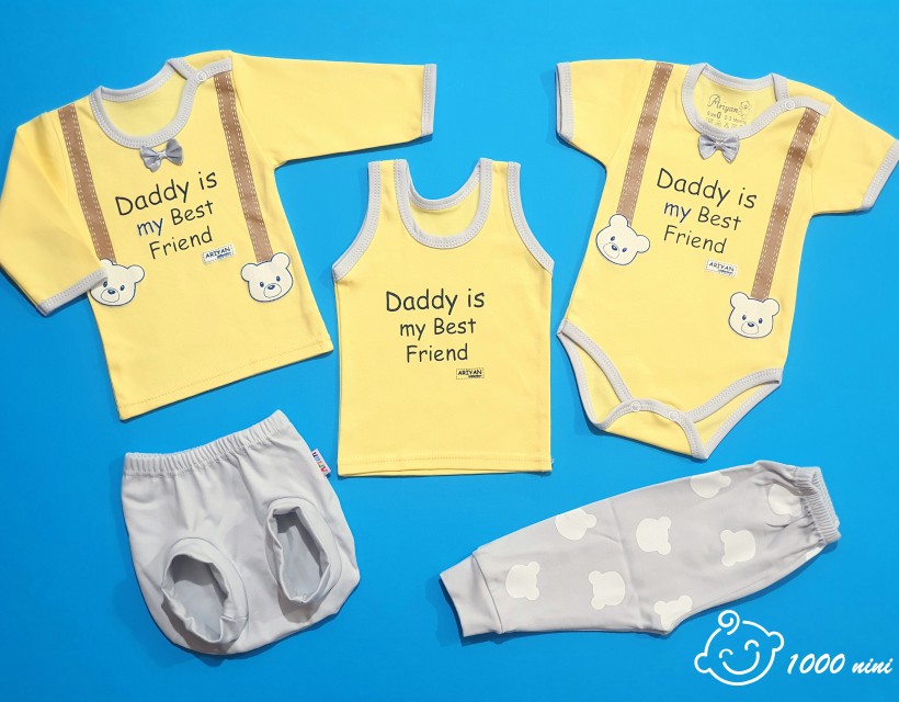 ست 5 تکه طرح خرس دوبندک آرین