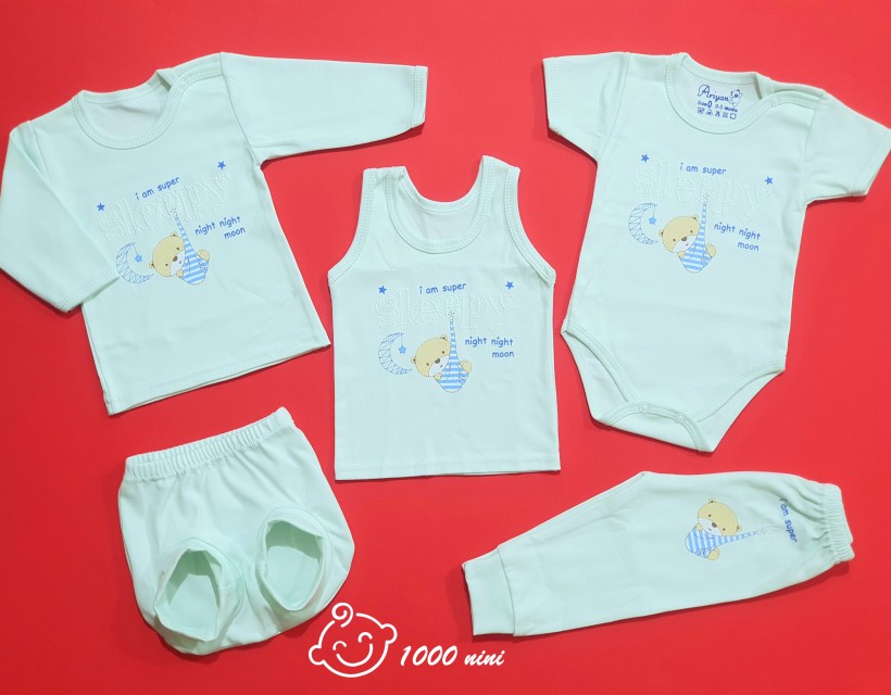 ست 5 تکه طرح اسلیپی آرین