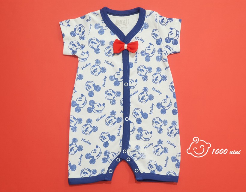 رامپر میکی ماوس آبی باولی