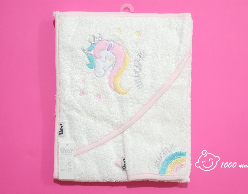 ست حوله و لیف یونیکورن پاپو