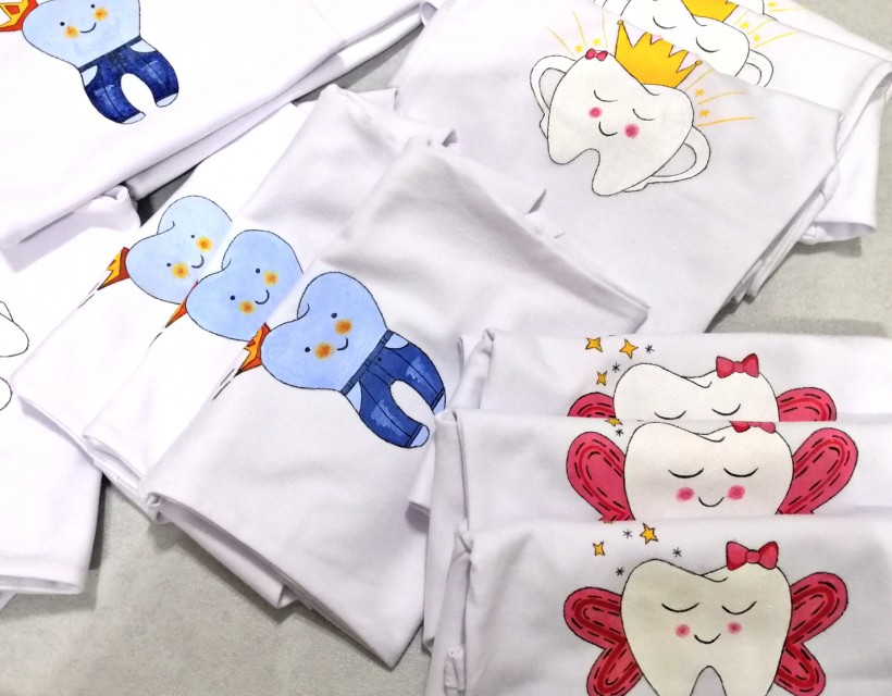 بادی آستین کوتاه طرح دندونی