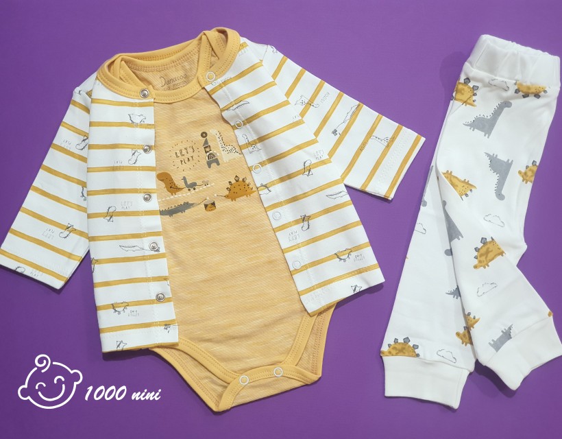 ست 3 تکه طرح دایناسور دانالو