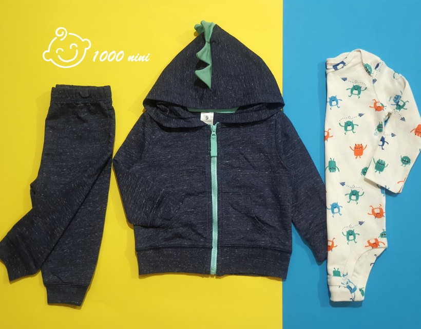 ست 3 تکه سوییشرتی آدم فضایی کارترز