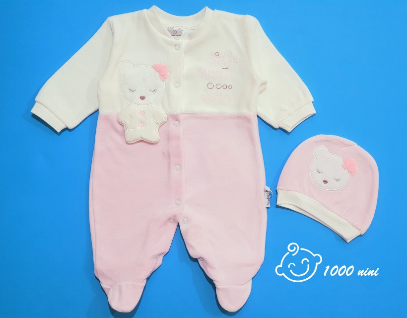 سرهمی مخمل خرس مادرو کد 405